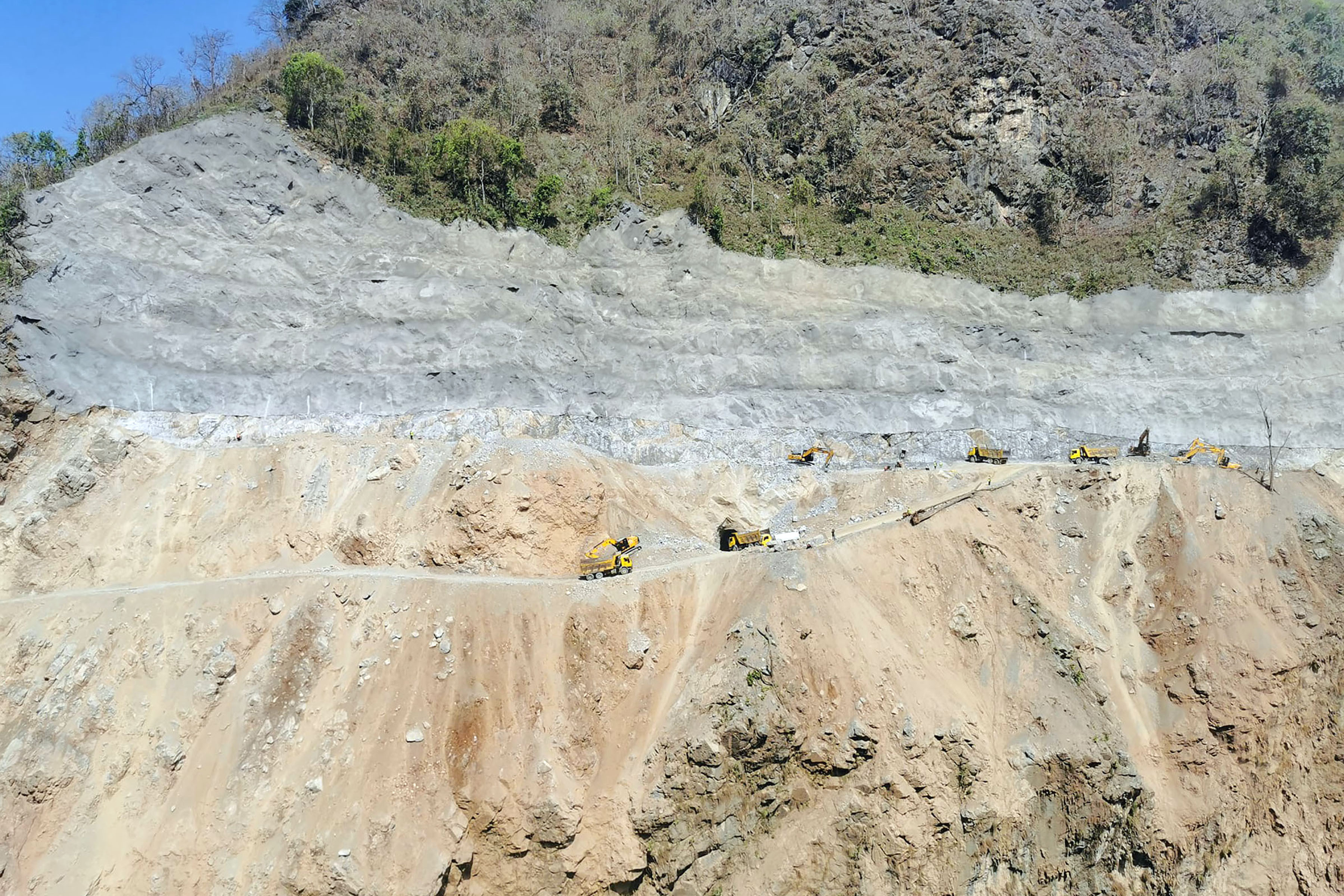 ड्याम निर्माणस्थल