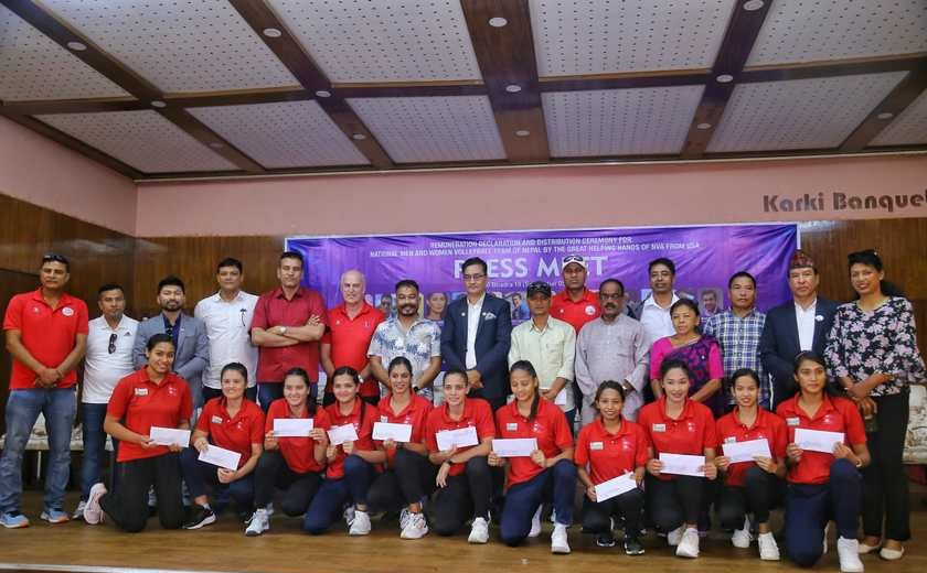 इतिहासमा पहिलो पटक नेपाली भलिबल खेलाडीलाई मासिक पारिश्रमिक