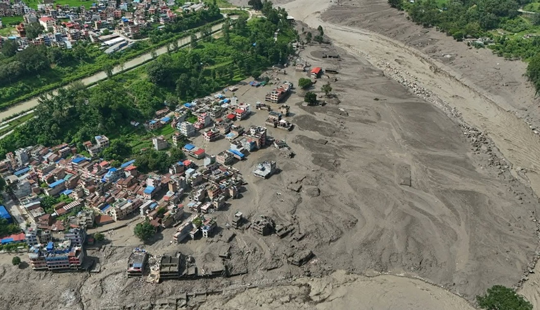 बाढीमा ज्यान गुमाउनेको संख्या ६ सय ७५ पुग्यो