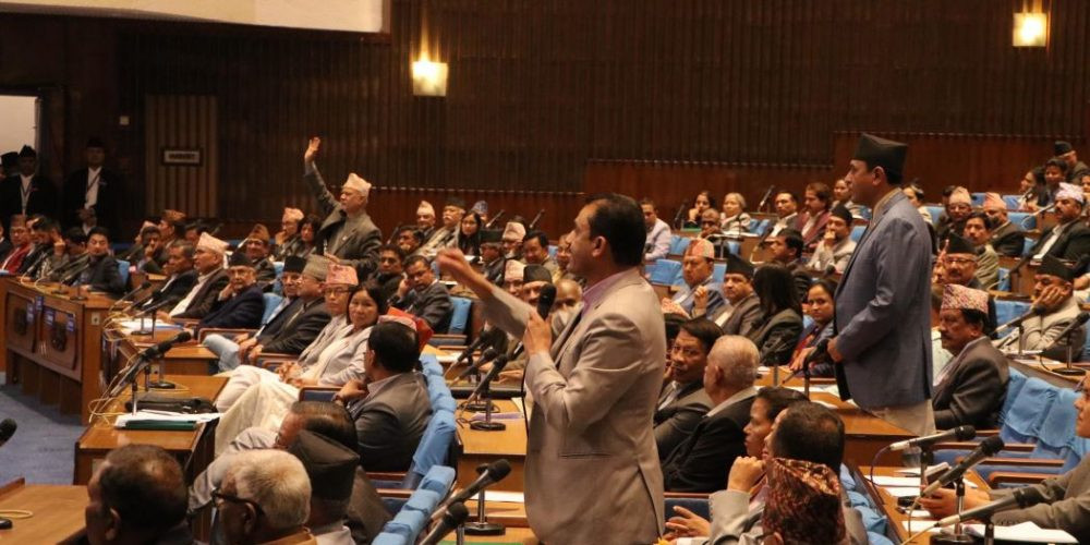 संसद्मा देखिएको बेग्लै परिदृश्य