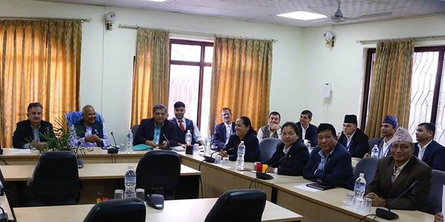 सार्वजनिक नीति तथा प्रत्यायोजित विधायन समितिको बैठक आज बस्ने