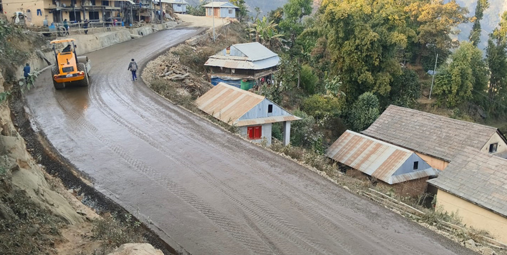 तीब्र गतिमा निर्माण हुँदै जनमुक्ति मार्ग, समृद्धितर्फ उन्मुख डाँडापारि
